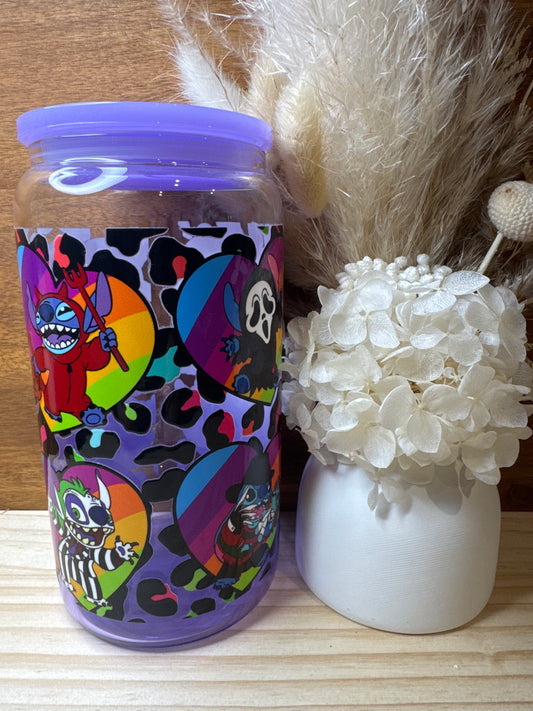 Stitch Glass Tumbler