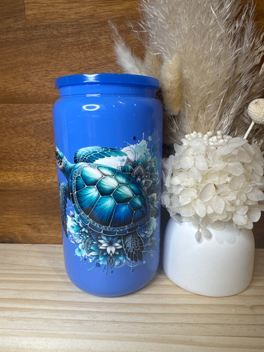Turtle Glass Tumbler