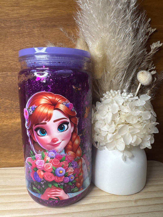 Frozen - Plastic Snow Globe Tumbler