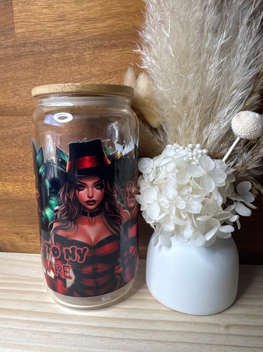 Halloween Glass Tumbler