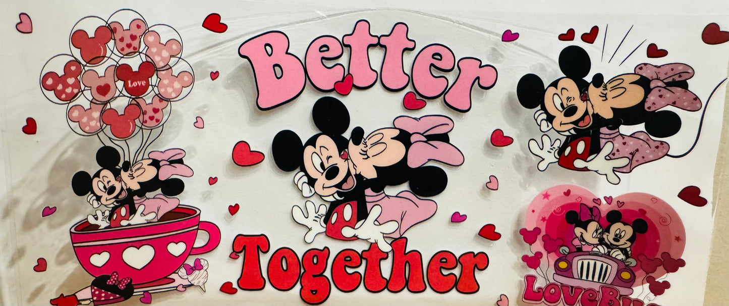 Mickey and Minnie Mouse valentines Day - Libby Wraps