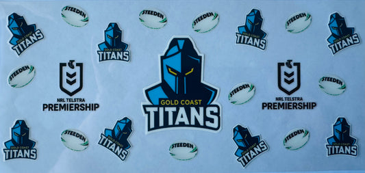 Titans footy - Libby wraps