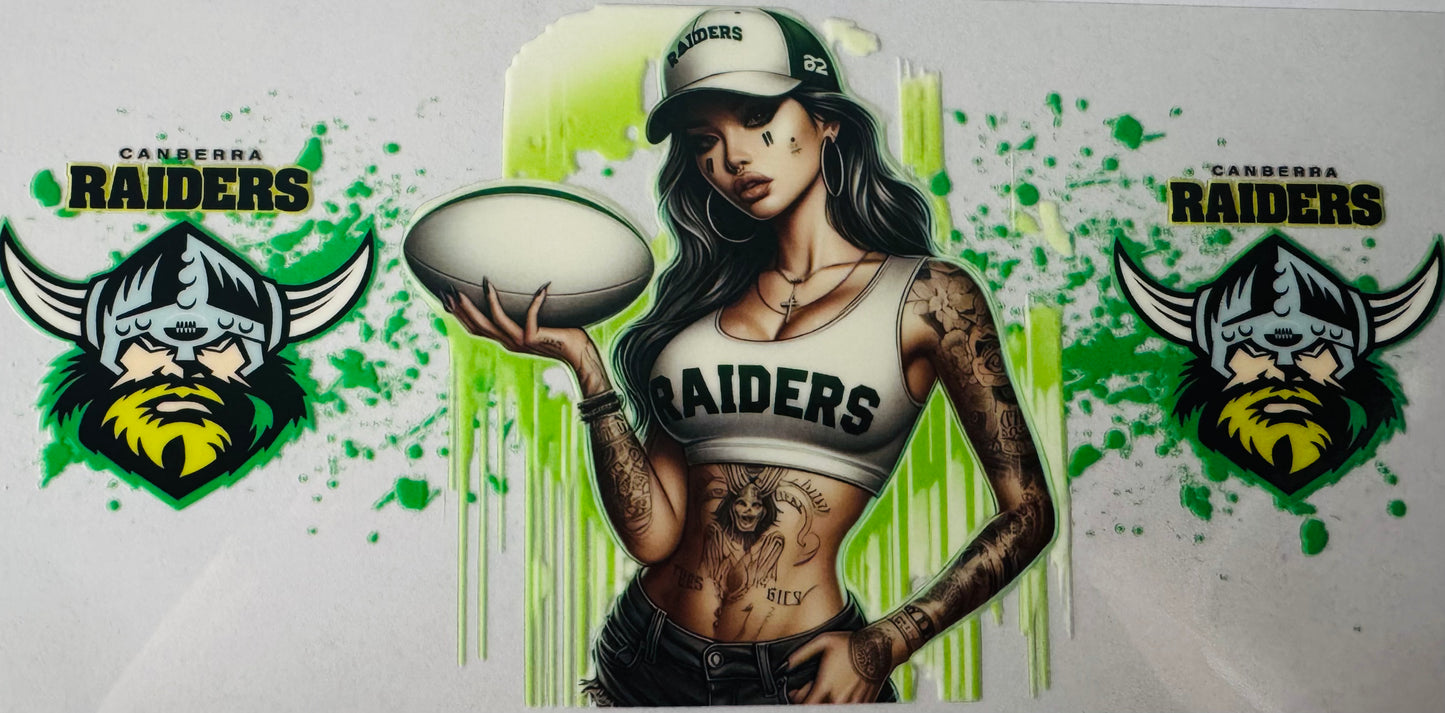 Raiders Footy - Libby Wraps