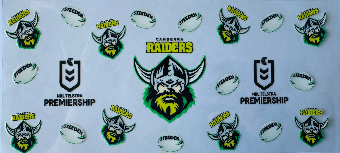 Raiders footy - Libby Wraps