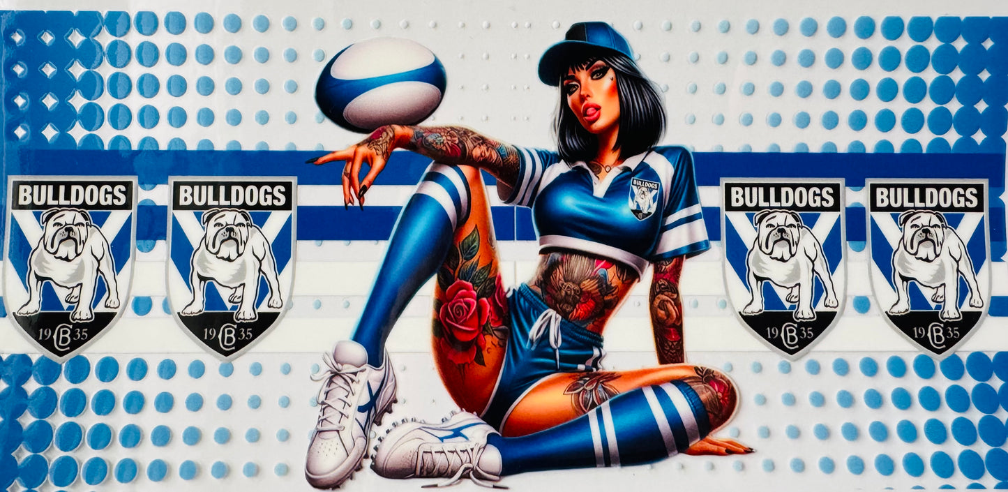 Bulldogs - Footy - Libby Wraps
