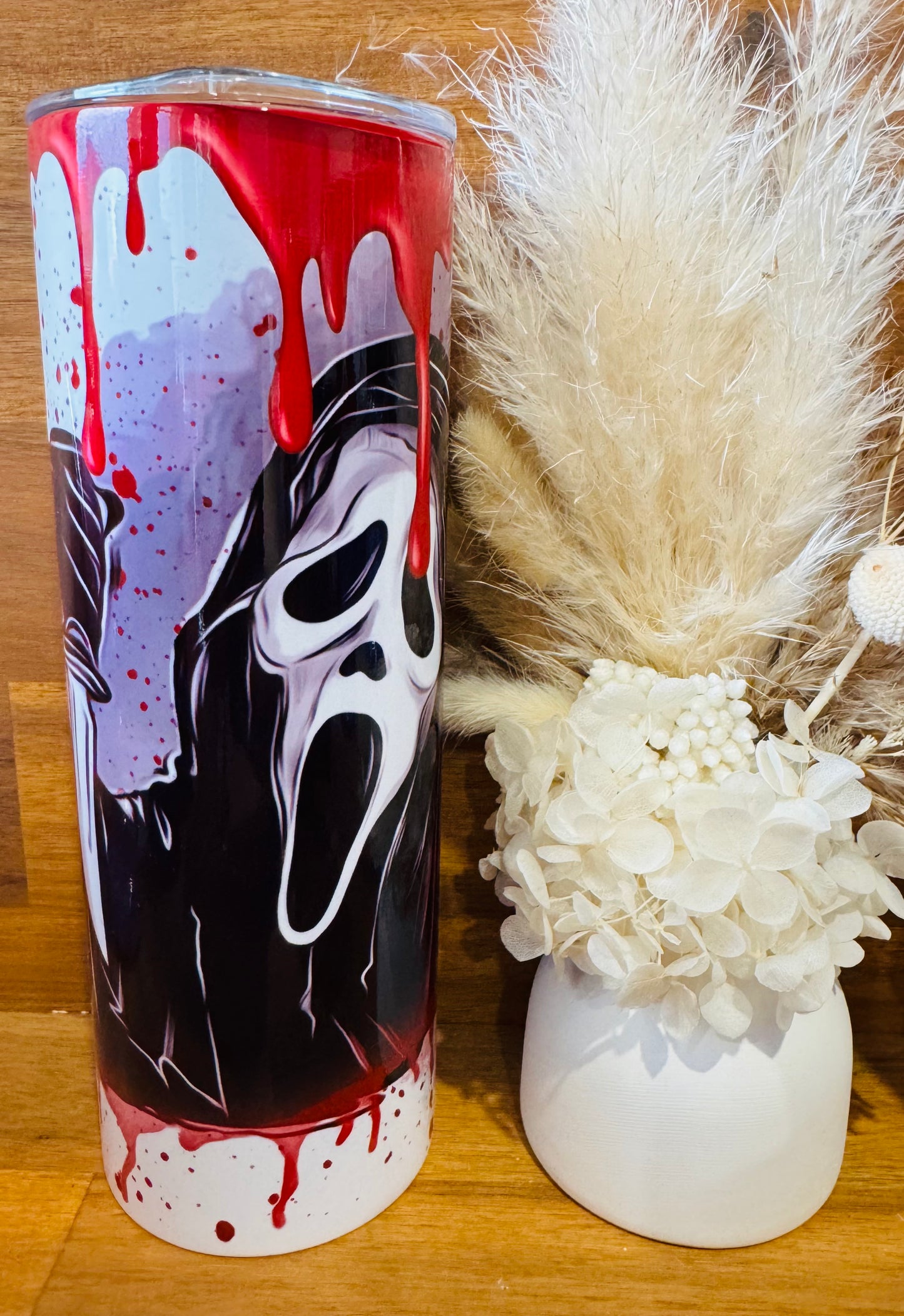 Screen - Halloween - Stainless Steel Tumbler