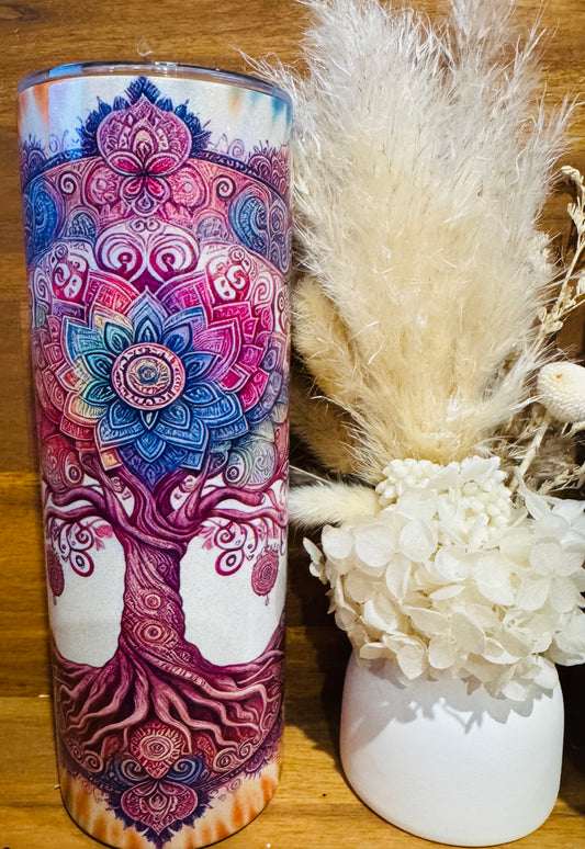 Mandala - Stainless Steel Tumbler
