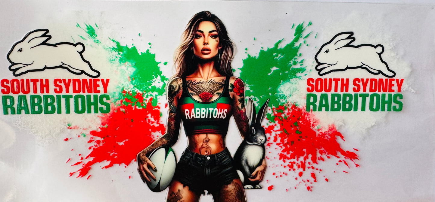 Rabbitohs footy - Libby Wraps