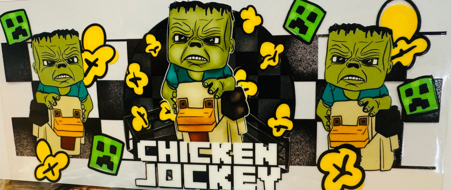 Chicken Jockey - Minecraft