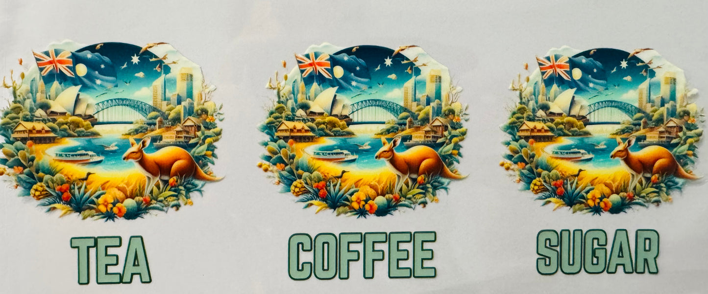 Australian - Canister Wraps