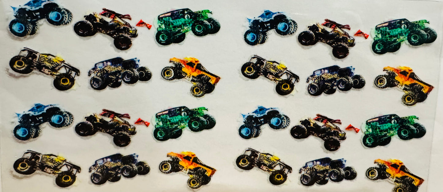 Monster cars - Libby Wraps