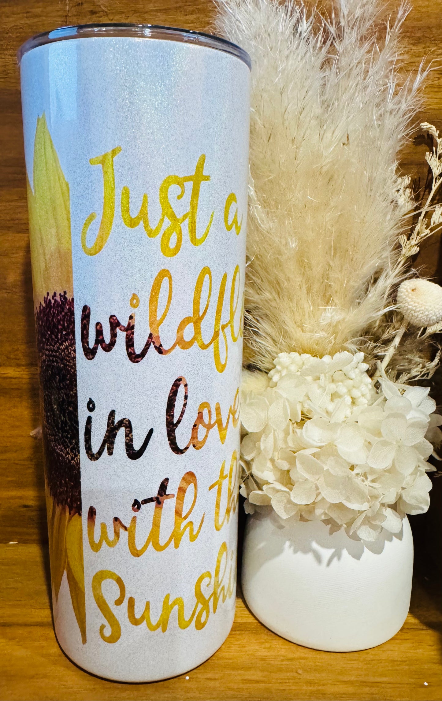 Sunflower- Stainless Steel Tumbler