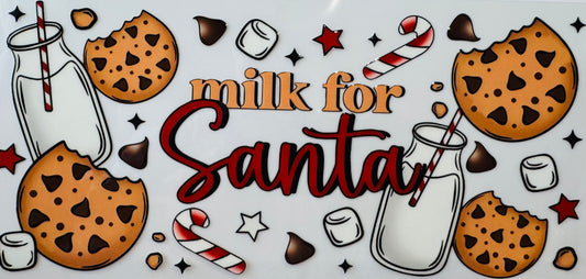 Milk For Santa - Christmas- Libby Wraps
