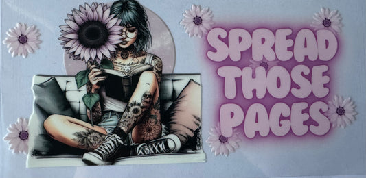 Spread Those Pages Quote - Libby Wraps