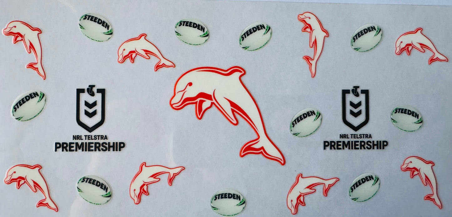 Dolphins Footy - Wraps