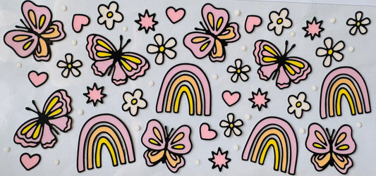 Butterflies and rainbows