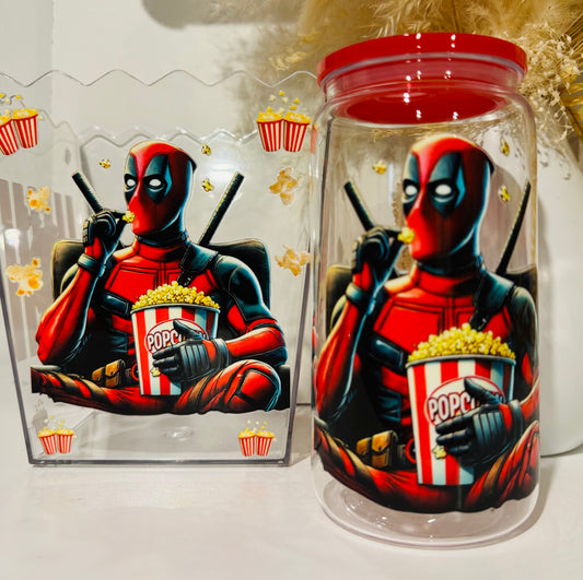 Deadpool Popcorn & Tumbler set