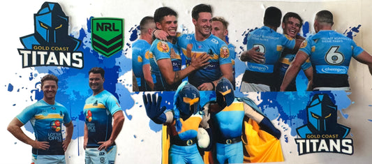 Titans footy - Libby Wraps