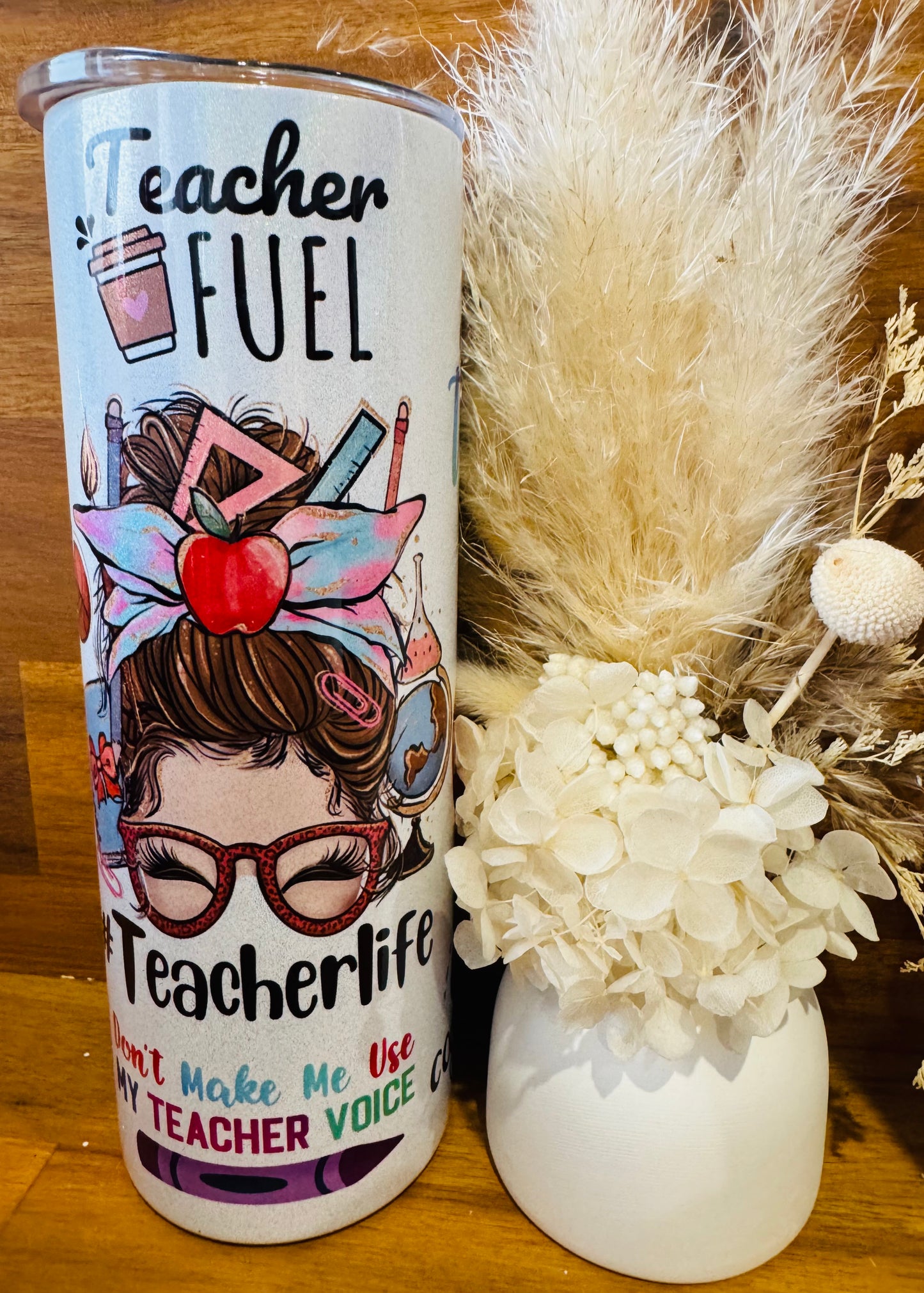 Teacher Fuel - Stainless Steel Tumbler