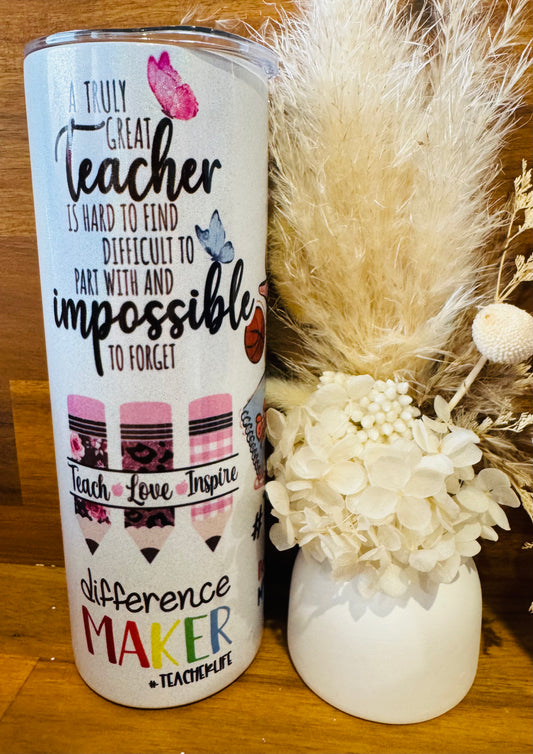 Teacher Fuel - Stainless Steel Tumbler