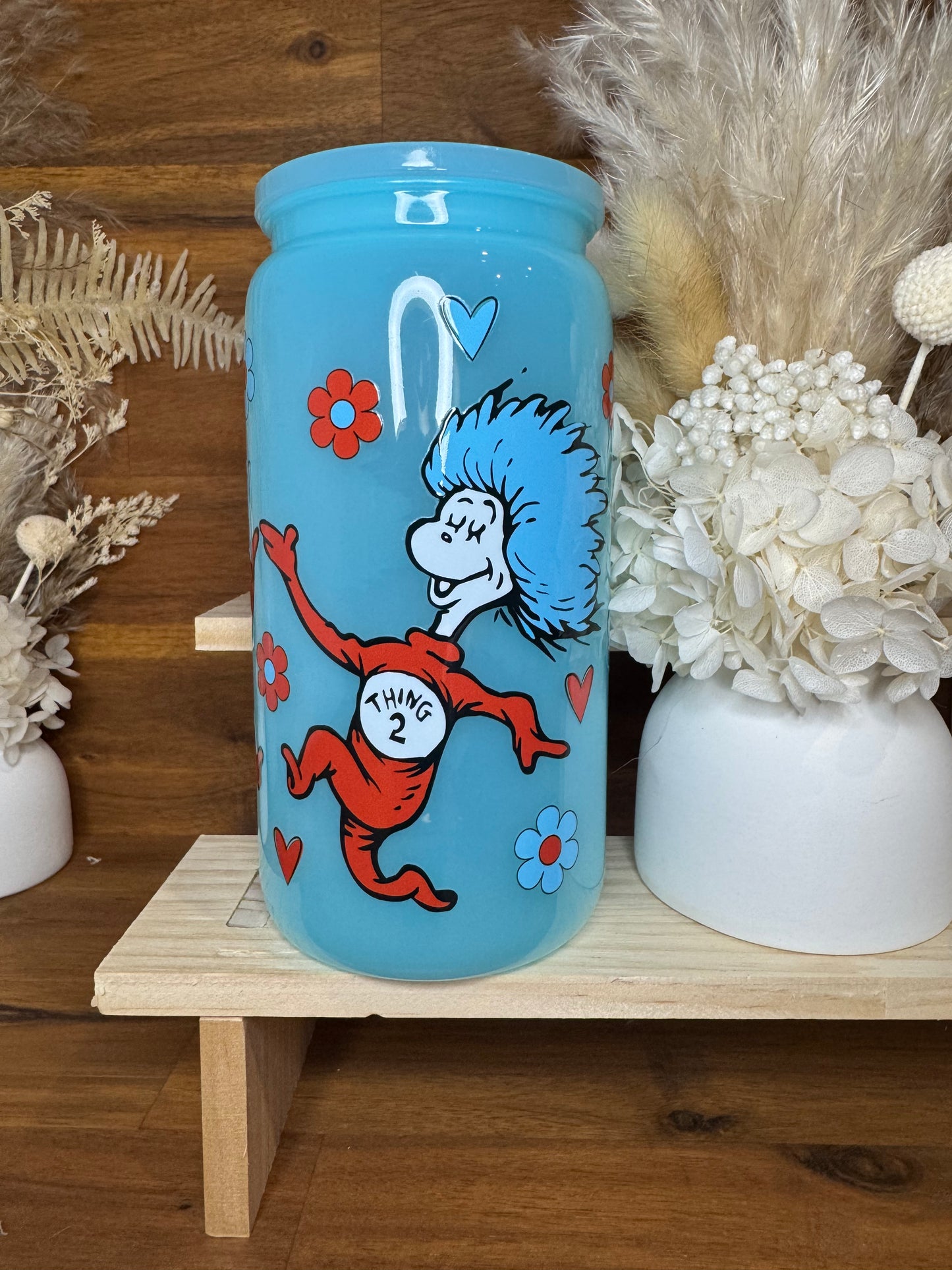 Thing one and Thing two Tumbler