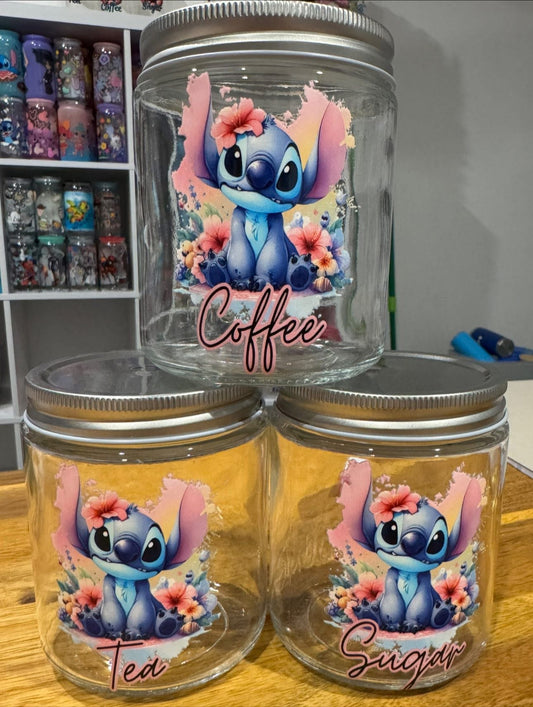 Stitch - Tea, Coffee, Sugar Set