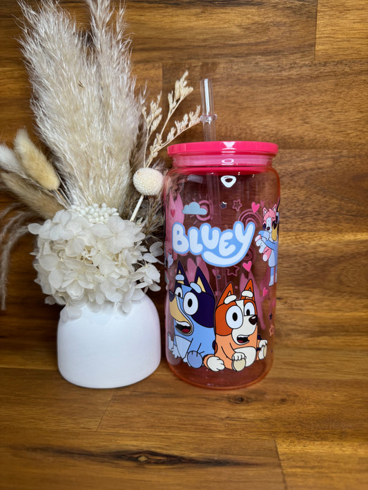 Bluey Plastic Tumbler