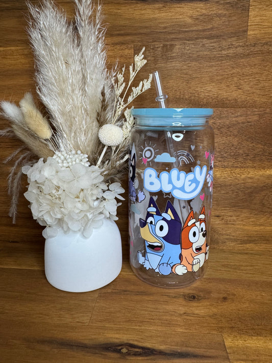 Bluey Plastic Tumbler