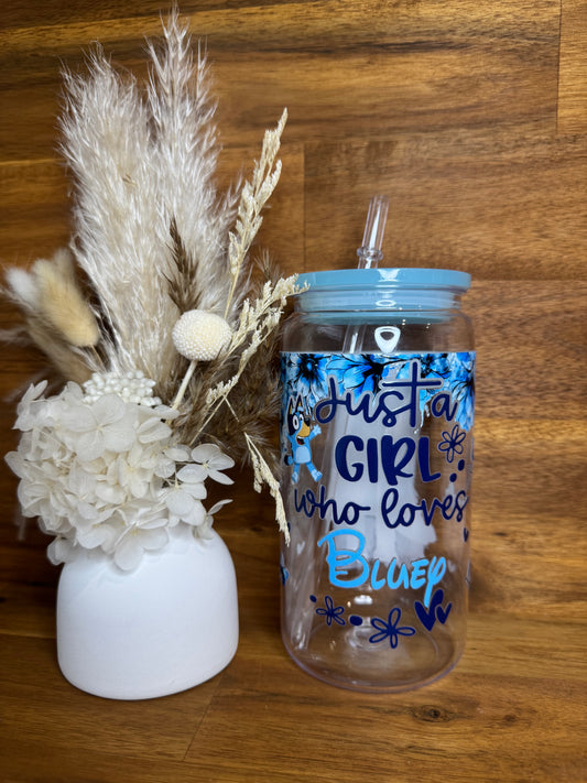 Bluey Plastic Tumbler