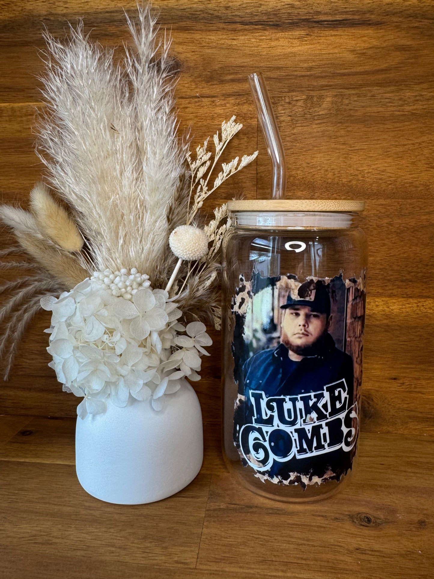 Luke Combs - Glass Tumbler