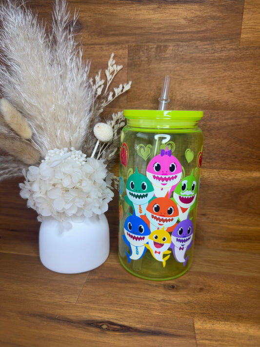 Baby Shark Plastic Tumbler