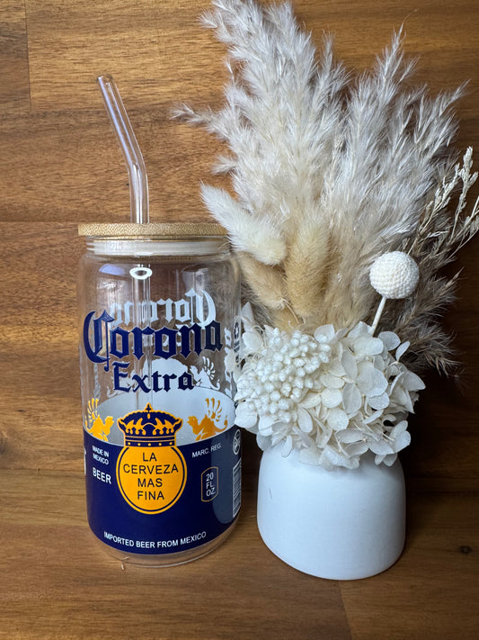 Corona Beer - Glass Tumbler