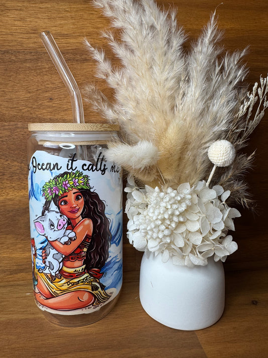 Moana - Glass Tumbler