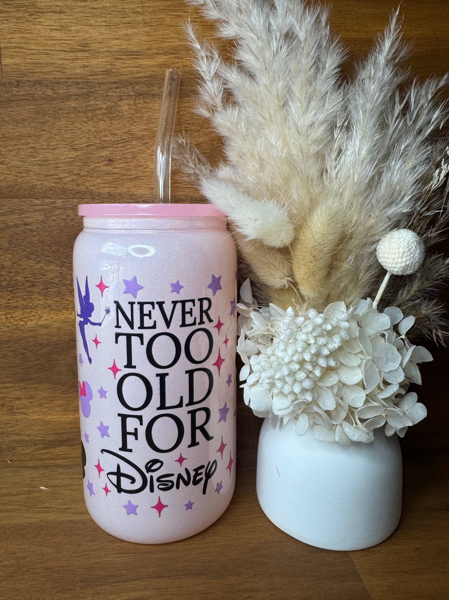 Disney Quote - Glass Tumbler