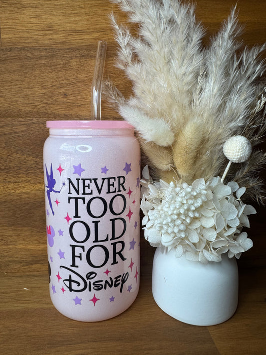 Disney Quote - Glass Tumbler