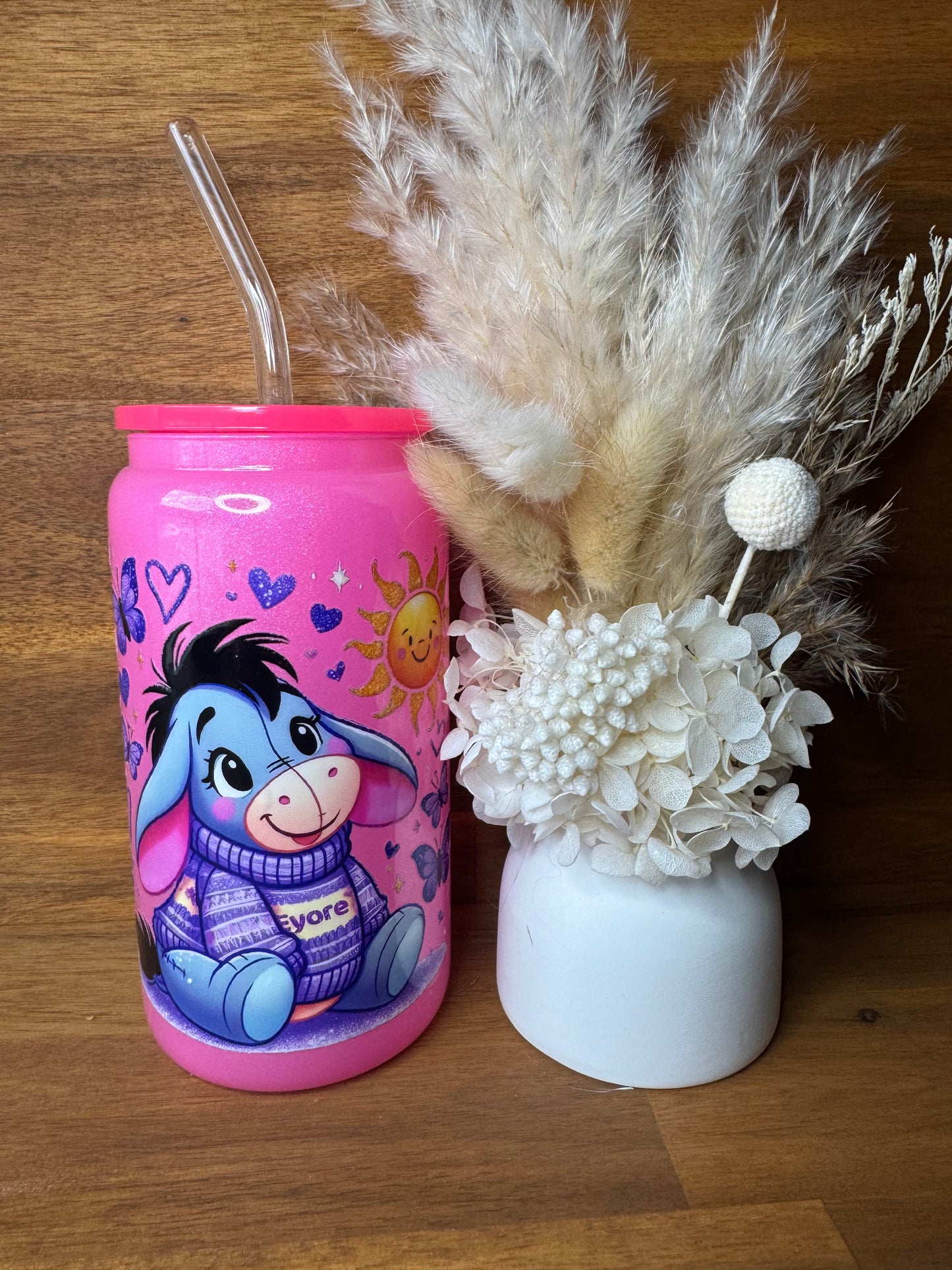 Eeyore - Glass Tumbler