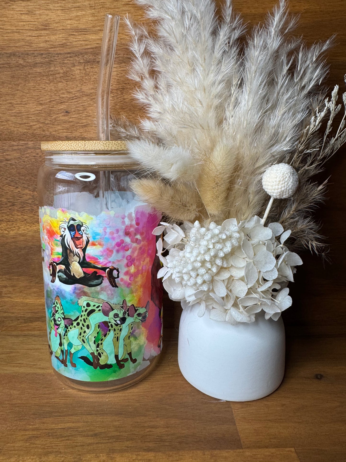 Lion King Glass Tumbler