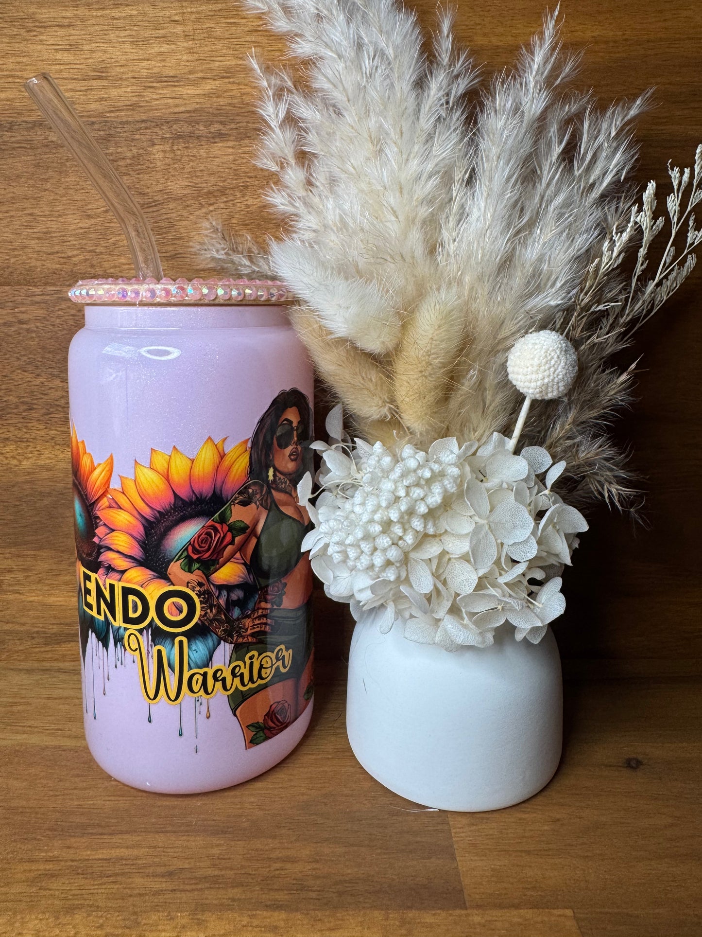 Endo Warrior Glass Tumbler