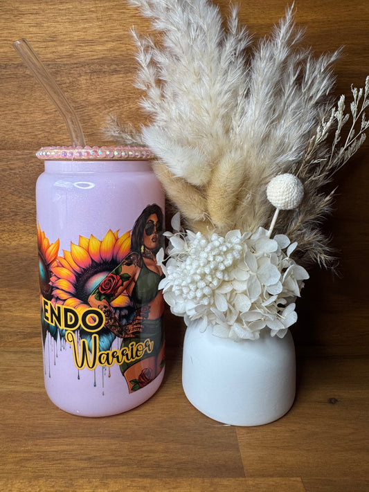 Endo Warrior Glass Tumbler
