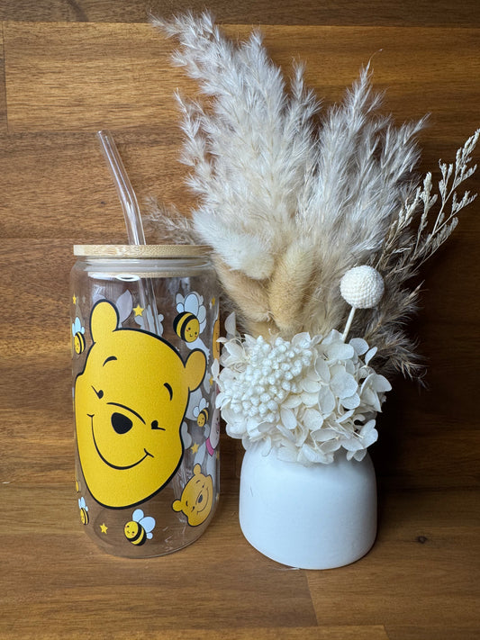 Winnie The Pooh Glass Tumbler