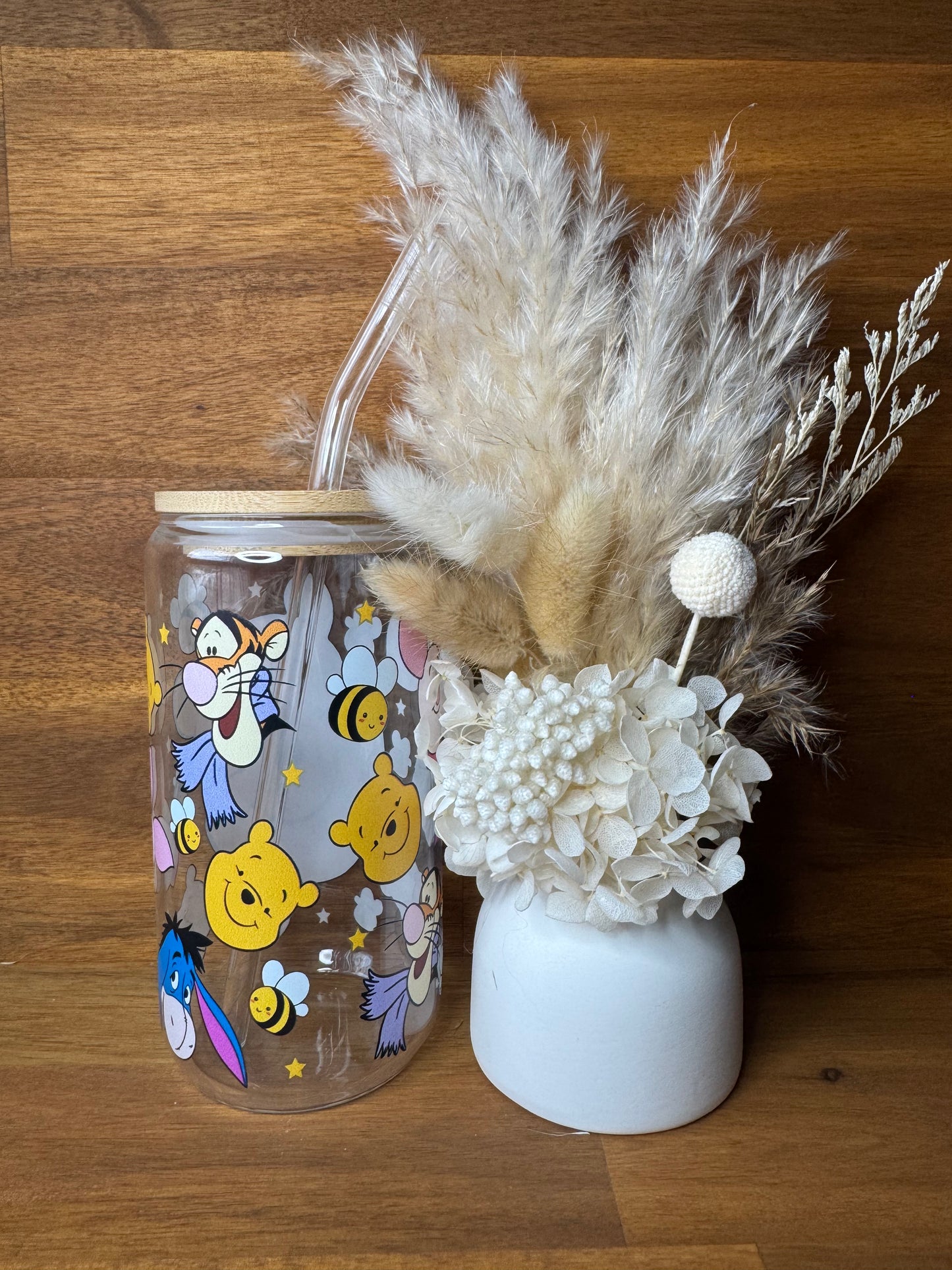 Winnie The Pooh Glass Tumbler