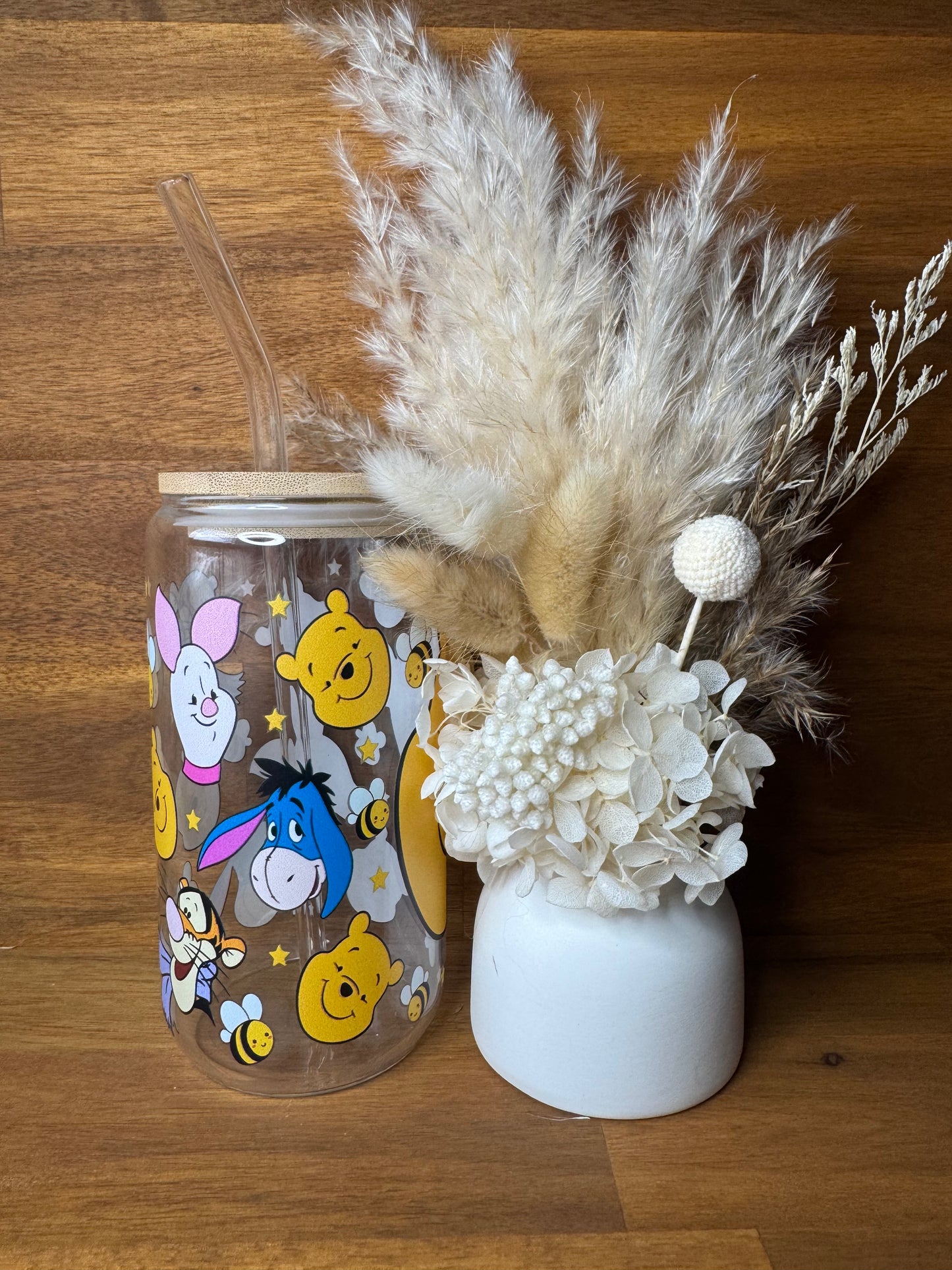 Winnie The Pooh Glass Tumbler