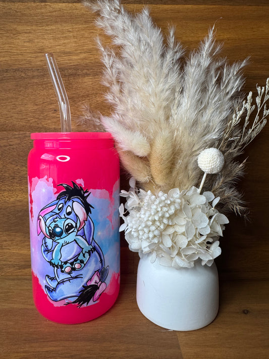Stitch Glass Tumbler