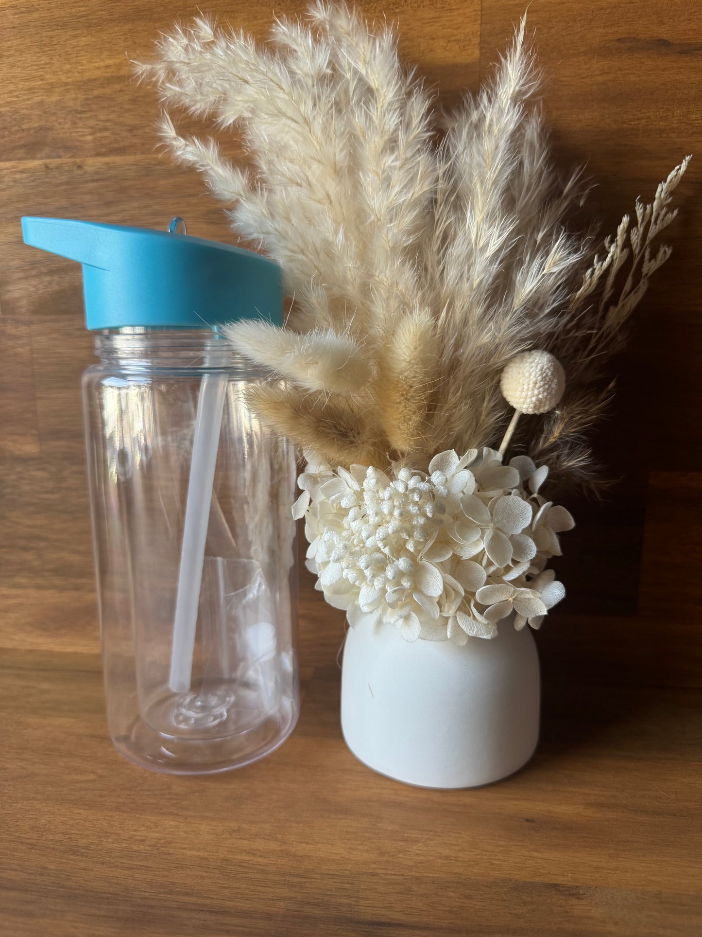 Blank - Plastic Snow Globe Drink Bottle