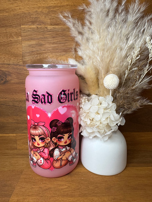 Sad Girls Plastic Tumbler