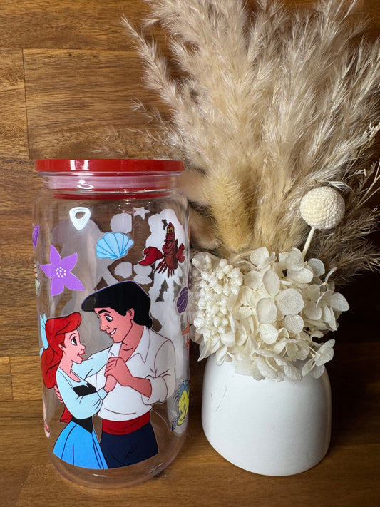 Little Mermaid Plastic Tumbler