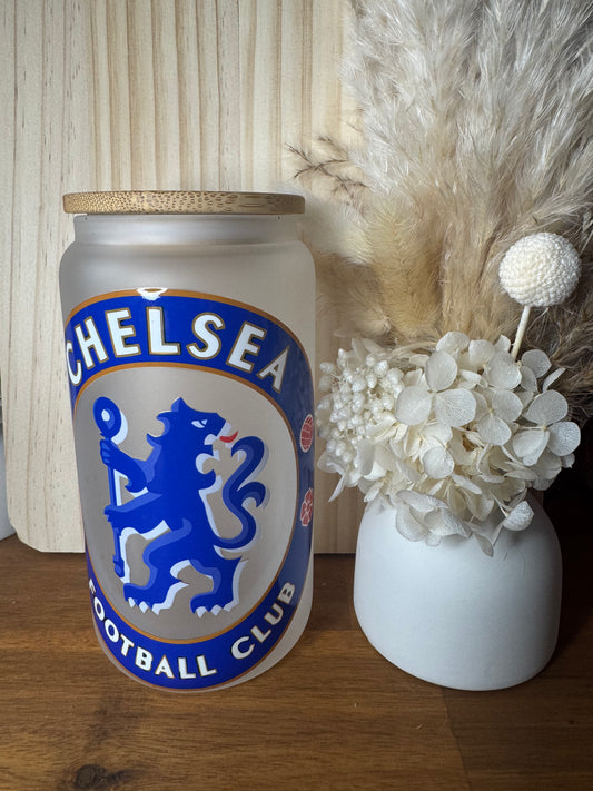 Chelsea soccer Glass Tumbler
