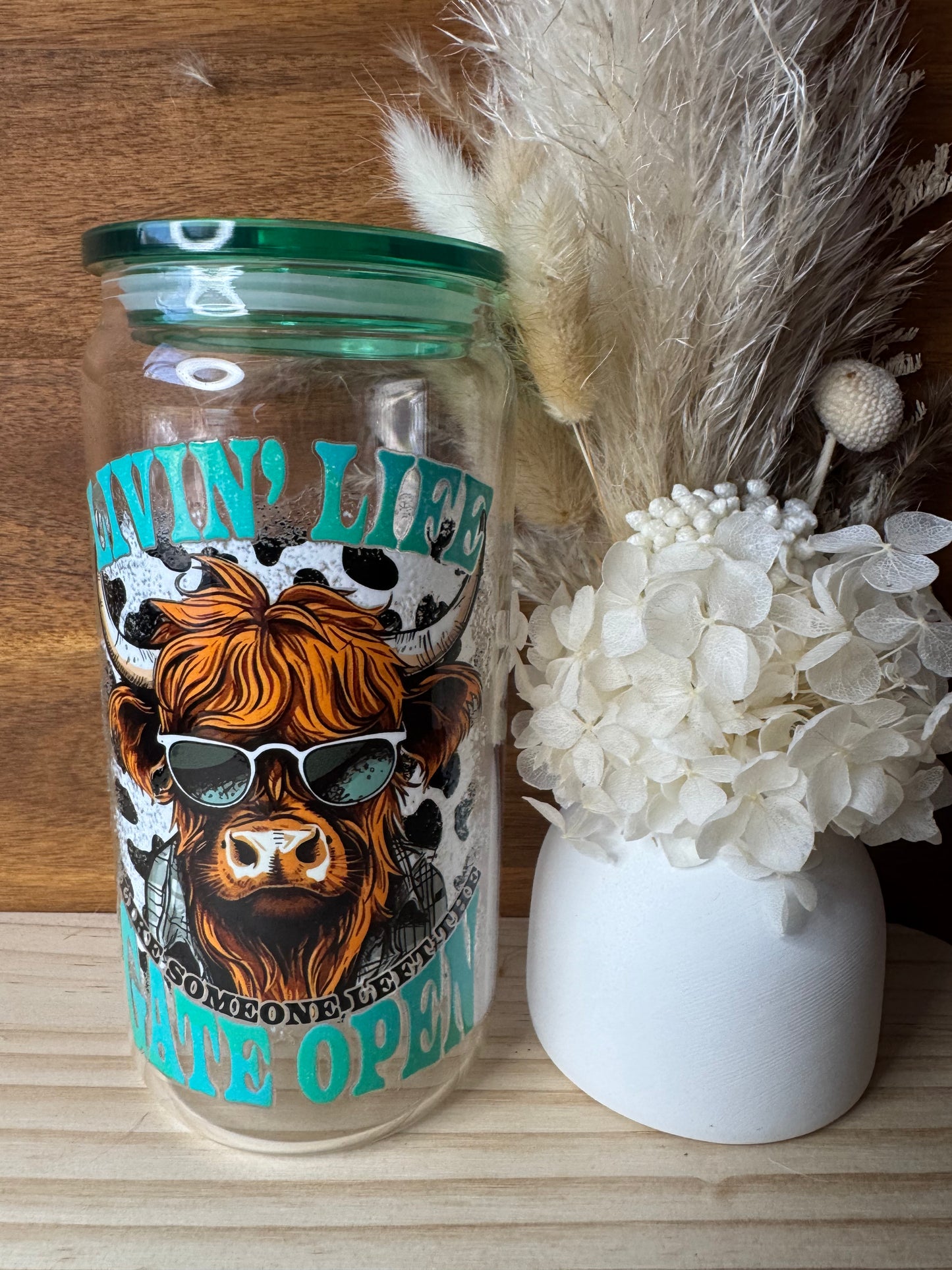 Cow - Glass Tumbler