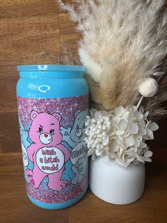 Swear Bears - Glass Tumbler