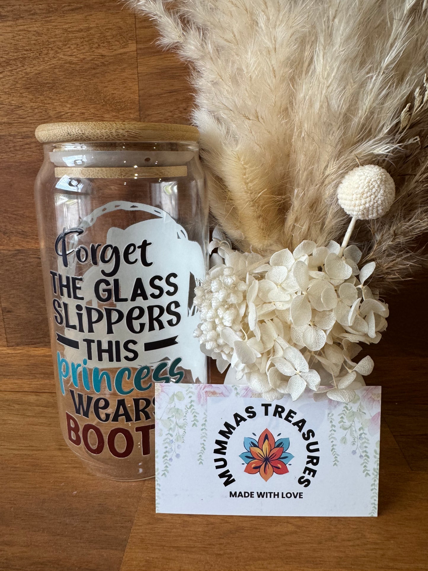Cow Girl - Glass Tumbler